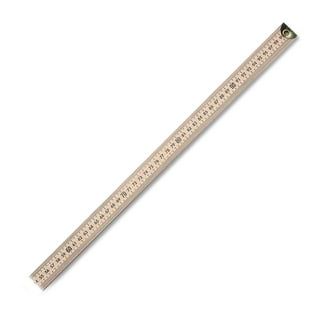 Westcott Wooden Meter Stick With Brass Tips, 39 1/2 (10432)
