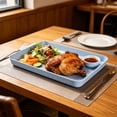 thumbnail image 6 of Plastic Serving Tray, Large 15 x 10 Inch Reusable Serving Platter, Food Grade BPA Free Party Tray for BBQ Picnic Catering Home Kitchen, 6 of 8