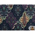 thumbnail image 1 of Fleece Printed ^Persian MEDALION^ Fabric / 58" Wide/Sold by The Yard FEL-022, 1 of 2