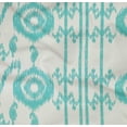 thumbnail image 4 of oneOone Organic Cotton Poplin Twill Fabric Paisley|Stripe & Circle Ikat Fabric Prints By Yard 42 Inch Wide, 4 of 4