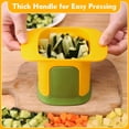thumbnail image 2 of Xohny French Fry Cutter, Fast Potato Slicer with Crinkle Wavy, 2 of 7