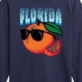 thumbnail image 3 of Instant Message - Florida, The Sunshine State Orange - Toddler & Youth Long Sleeve Graphic T-Shirt, 3 of 6