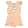 thumbnail image 2 of Btween Girls' Jumpsuits & Rompers Sleeveless Flutter Sleeve 100% Polyester, Banan (3-Pack), 2 of 4