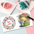 thumbnail image 4 of FLOPESN 24Pcs DIY Folding Greeting Card Diamond Art Painting,Creative Design Thank You Cards Set for Birthday Christmas Crafts Gift, 4 of 12