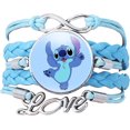 thumbnail image 1 of Pulsera de puntada para fiesta, regalo de Lilo y Stitch, cosas de puntada, joyería para mujeres y niñas, pulsera, regalos de cumpleaños, 1 of 4