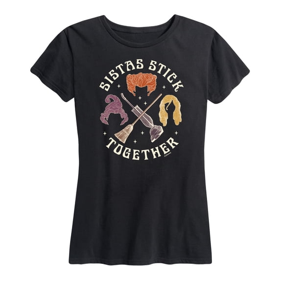 Hocus Pocus - Sistas Stick Together - Women's Short Sleeve Graphic T-Shirt