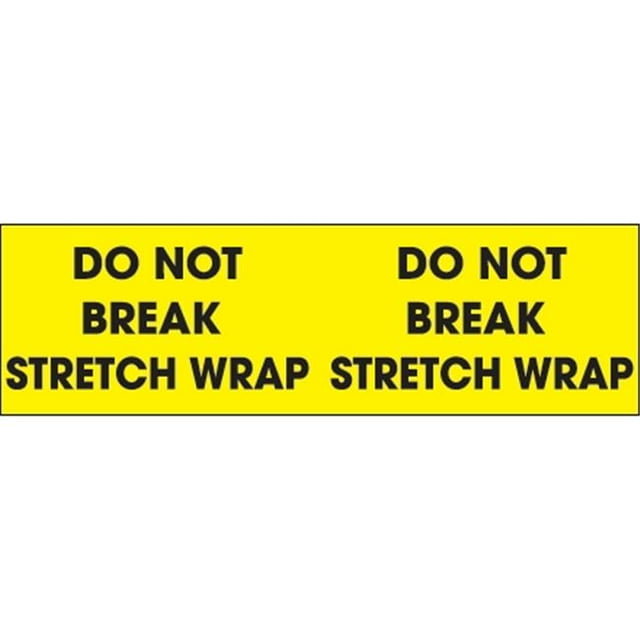 Tape Logic DL1196 3 x 10 Po. - Étiquettes Extensibles Fluorescentes - Rouleau de 500
