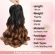 thumbnail image 2 of Curl francés GetMaige para cabello trenzado, 30 cm, 8 paquetes para mujeres negras, 2 of 7