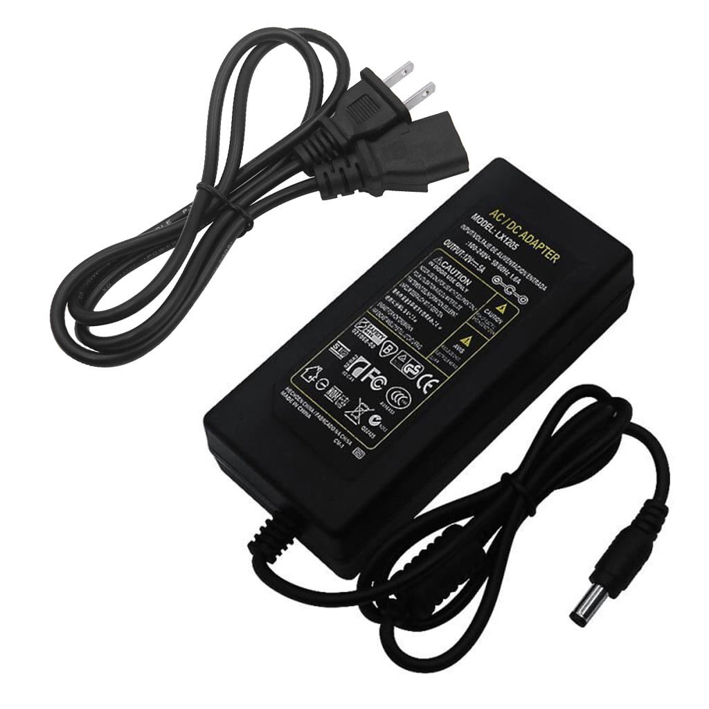 Details about   12V 5A 60W Power Supply AC To DC Adapter For 5050 3528 Flexible LED Strip Light 