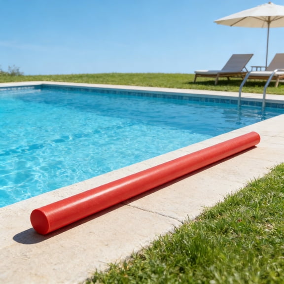 Solid Foam Swimming Pool Stick for Water Exercise, Buoyant Floatation Tube for Swim Training Lap, Non Slip Textured Grip Surface, Lightweight EVA Foam for Pool Therapy Rehabilitation