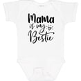 thumbnail image 3 of Inktastic Mama Is My Bestie Boys or Girls Baby Bodysuit, 3 of 5