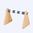 thumbnail image 6 of Tabletop Bird Perch Desktop Bird Stand Grinding Claw Bird Training Stand Bird Play Stand for Macaw Finch Cockatoo Lovebird Gym Accessories Gray White 25mm, 6 of 10