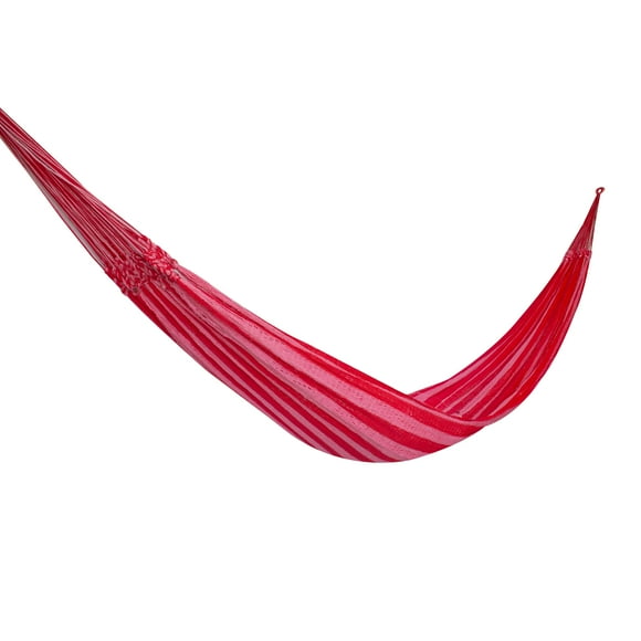 Hamaca Oasis Cenote Nylon Rojo-Rosa Estándar