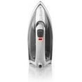 thumbnail image 3 of BLACK+DECKER Compact Steam Iron with Anti-Drip & Nonstick Soleplate, IR1020S, Silver/Black, 3 of 10