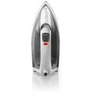BLACK+DECKER Compact Steam Iron with Anti-Drip & Nonstick Soleplate, IR1020S, Silver/Black
