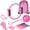 pink, variant on Pilates Ring Exercise Set, 13-Piece EVA Fitness Accessories with 14-Inch Ring for Home Gym Use