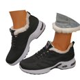 thumbnail image 3 of Uobin Women Winter Lace-Up Sneakers Warm Lined Thick Sole Casual Sports Shoes Fall Daily Wear, 3 of 7