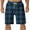Blue, variant on Uaswgudfs Mens Pajama Shorts Plaid Pajama Bottom Elastic Waist Drawstring Casual Short Pants with Pockets