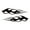 Black, variant on Classic Flames Tucana Design Magnet