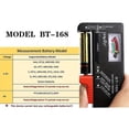 thumbnail image 4 of Pilas AA/AAA/C/D/9V/1,5V Pila de botón universal Medidor codificado por colores Indicador de voltaje Comprobador, 4 of 5