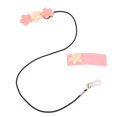 thumbnail image 4 of Lanyard Clip, Easy To Fasten Strong Practicality 3 Flowers  Rope Clip  For Travelling Single Ear,Binaural, 4 of 8