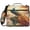 Majestic Peacock, variant on Zipper Binder with Shoulder Strap 2 inch 3 Ring Waterproof File Folder Organizer Bag 500 Sheet Peacock with Iridescent Tail