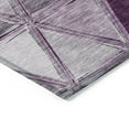 thumbnail image 3 of HomeRoots 583041 5 x 8 ft. Geometric Washable Indoor & Outdoor Rectangle Area Rug, Merlot, Purple & Lavender, 3 of 5