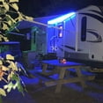RV LED Camper Awning Lights, 12V, 16.4FT/5M, Dimmable, Remote Control
