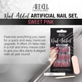 thumbnail image 2 of Set de uñas artificiales Ardell Nail Addict Sweet Pink con 24 uñas, 2 of 7