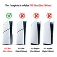 thumbnail image 6 of [PS5 Slim Disc Edition] - HYCARUS Superhero Spider - Man 2 Edition PS5 Slim Cover Plates Disc Edition for PS5 Slim Console, Premium PS5 Slim Plates Faceplate Shell Covers for Playstation 5 Accessories, 6 of 7