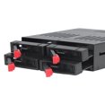 thumbnail image 2 of Jaula de Rack Móvil HDD SSD de 4 Bahías de 2,5 Pulgadas para Bahía Externa de 5,25 Pulgadas Compatible con SSD HDD de 9,5 Mm y 12,5 Mm, 2 of 9