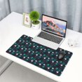 thumbnail image 4 of Kdxio Animal Footprints Print Large Gaming Mouse Pad,Non-Slip Base,Water Resist Keyboard Pad for Gamer,Office & Home,29.5 x 15.8 in, 4 of 6