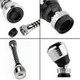 thumbnail image 5 of Tubos de extensión de aireador de grifo de 2 piezas, tubo de grifo giratorio de 360 °, accesorios de grifo, grifo de cocina giratorio de ahorro de agua, para la mayoría de los grifos de cocina y baño Kuyhfg Bienvenido a Kuyhfg, 5 of 5