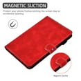 thumbnail image 4 of Dteck Case for Amazon Fire HD 10 2021/HD10 Plus 2021 Released 10.1-inch,Magnetic Card Holder Wallet Case Luxury PU Leather Kickstand Lightweight Shockproof Folio Protective Cover,Red, 4 of 5