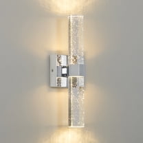 Kaiste Bathroom Wall Light Modern Integrated LED Wall Sconce for Bedroom Living Room - Sliver