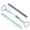 Blue+Green+Gray, variant on Resistance Bands with Detachable Handles, 4-Level 10-25LB Pull Bands for Arm, Back & Glute Workout