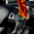 thumbnail image 5 of Mathematical Engineering 14.5 Inch Printing PVC Leather Car Wheel Cover Steering Wheel Cover Auto Accessories, 5 of 6