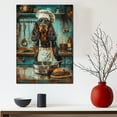 thumbnail image 5 of Funny Dog Kitchen Wall Art - Dining Room Wall Decor - Gordon Setter Cooking Food Canvas Prints for Farmhouse Kitchen Decor, Modern Restaurant Painting Artwork, 5 of 6