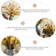 thumbnail image 2 of 3 PCS Simulated Ears of Corn Faux Plants Indoor Artificial Flowers Wisteria Grass Green, 2 of 8