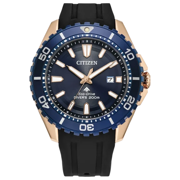 Citizen Promaster Dive Blue Dial Polyurethane Strap BN0196-01L