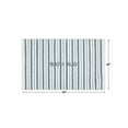 thumbnail image 6 of Better Homes & Gardens Signature Soft Tufted Stripe Bath Rug, Nimbus Blue & White, 20" x 34", 6 of 11