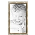 thumbnail image 2 of ArtToFrames 19" x 34" Antique Silver Picture Frame, 19x34 inch Silver Wood Poster Frame (WOM-4944),  Pack, 2 of 7