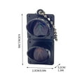 thumbnail image 3 of Kraoden Electronic Traffic Lights Keychain Pendant, Mini LED Backpack Accessory, Cute Pedestrian Light Toy for Kids and Teens, Interactive Bag Charm, 3 of 9