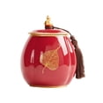 thumbnail image 1 of Ceramic Tea Canister With Sealed Lid And Tassel Beautiful Tea Coffee Sugar Storage Organizer Containers, 1 of 6