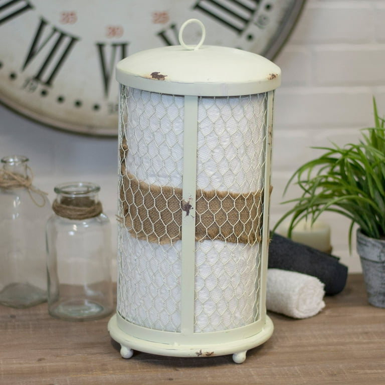 Chicken wire paper towel holder hotsell