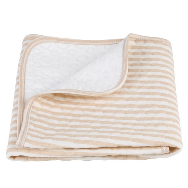 Alfombrilla de algodón para orina de bebé, pañal, ropa de cama, cambiador, funda, almohadilla M