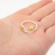 thumbnail image 5 of IDEANATEGRATE Anillo Estilo Seta Y Caracol Para Dedo Anillo Joyería Para Mujer Multicolor, 5 of 8