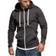 thumbnail image 1 of Sudadera Chamarra Casual Moda Hoodie Con Capucha Fl 122101 S, 1 of 7