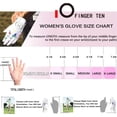 thumbnail image 7 of FINGER TEN Golf Gloves Women Left Right Hand Leather with Ball Marker Value Pack, Colored Glove for Ladies Right Left Handed Golfer All Weather Grip, 7 of 7