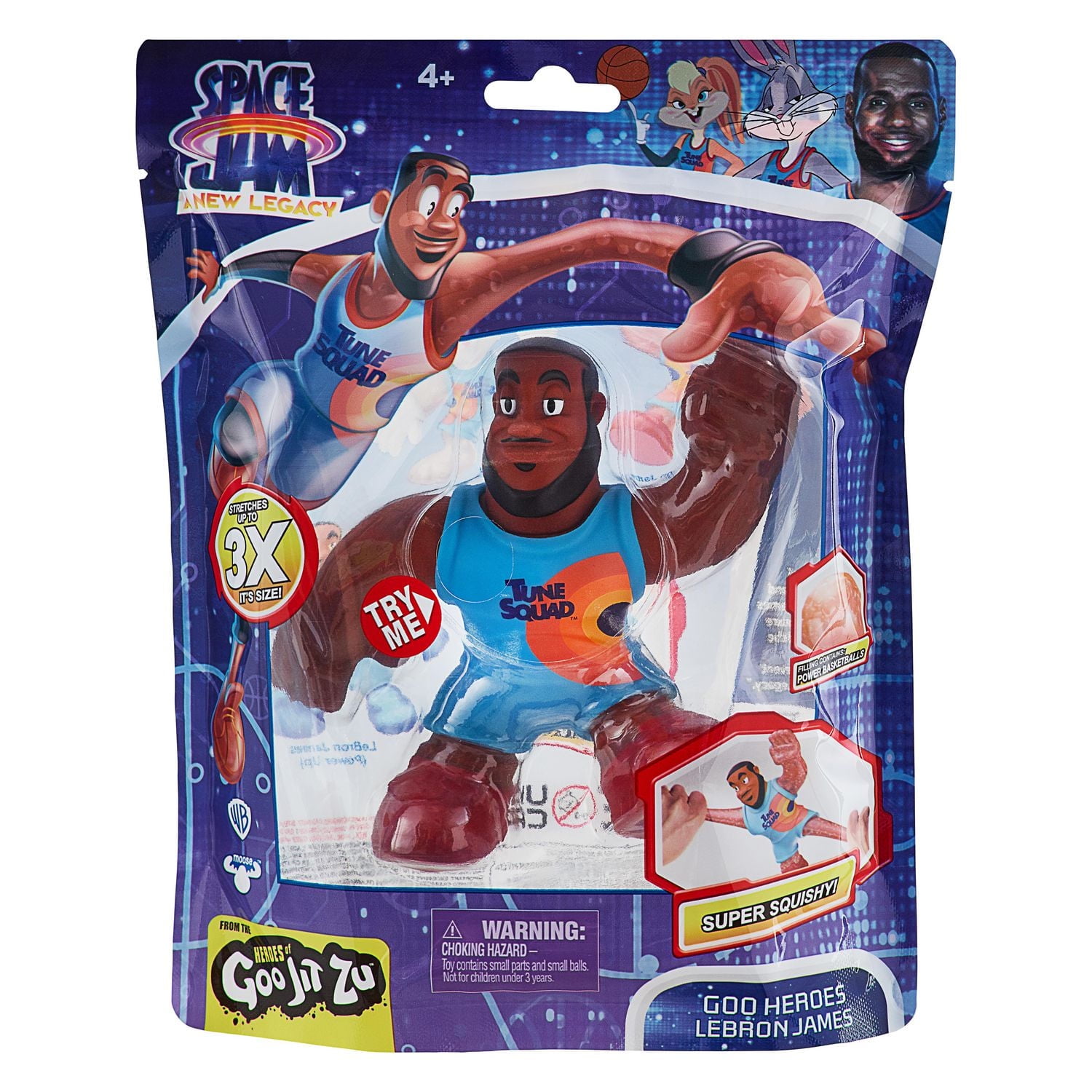 SPACE JAM - 5" STRETCHY HERO - Lebron